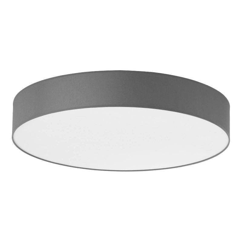 TK LIGHTING PLAFONNIER RONDO, GRIS Ø 80 CM