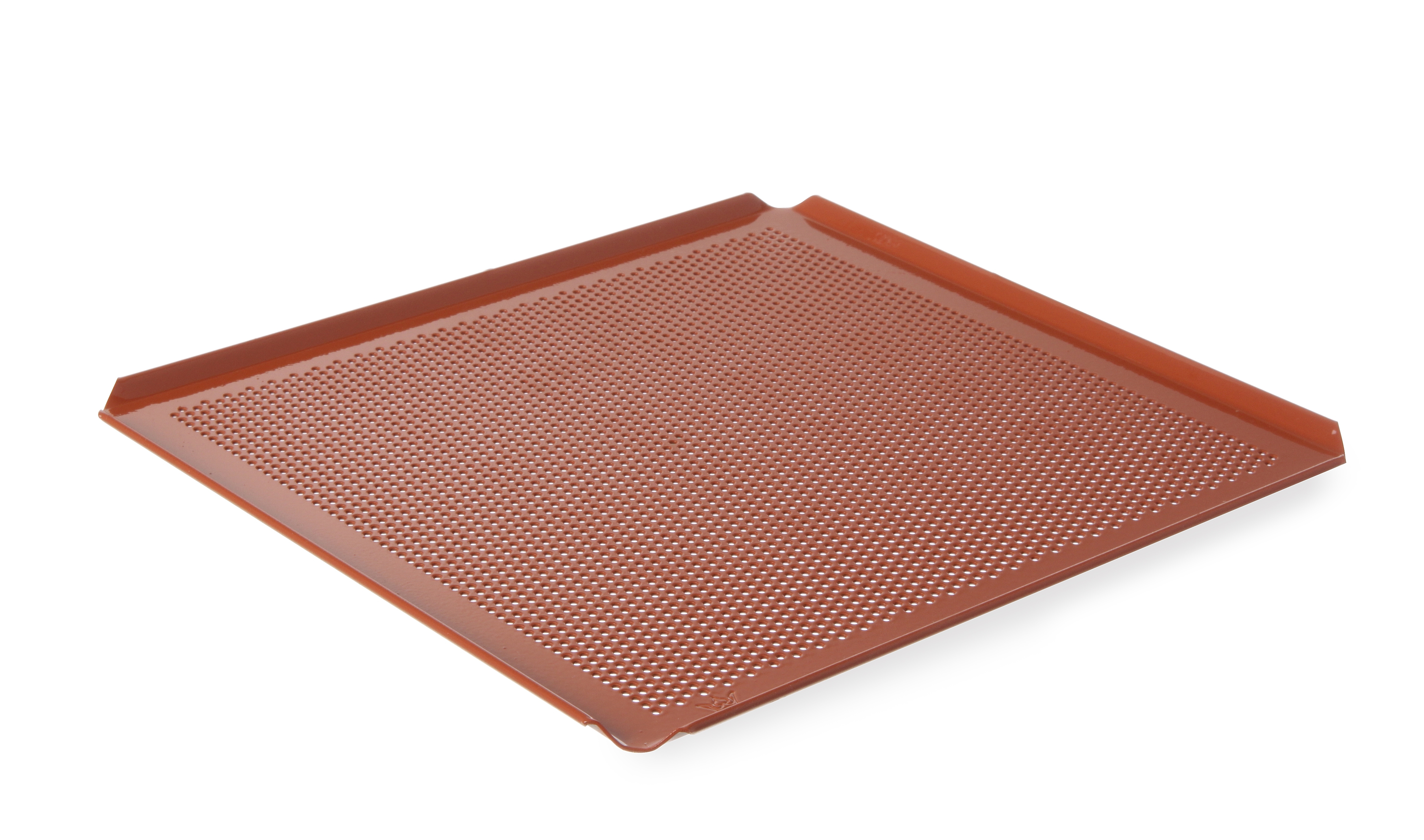 PLAQUE DE CUISSON EN ALUMINIUM, GN 2/3, 35,4 X 32,5 X 1 CM, 4 BORDS À PLIS INCLINÉS