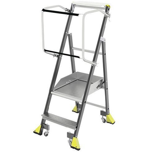 PLATE-FORME ERGONOMIQUE STEPPER ALIMENTAIRE 2 MARCHES - CENTAURE