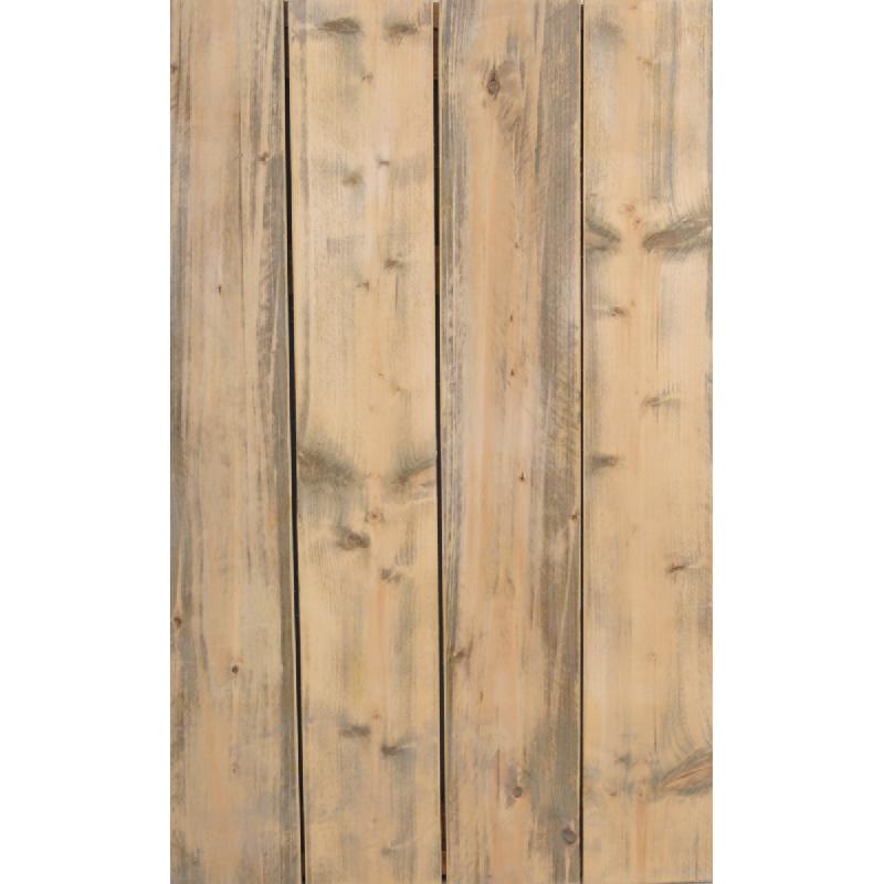 Plateau WOODY en pin massif - extérieur - vintage - Réf 038000016060T_0