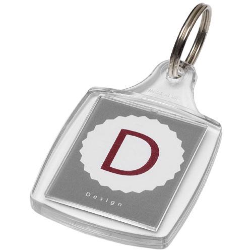Porte-clés A5 Tour 21054700 - Transparent avec insert papier ou photo d'identité_0