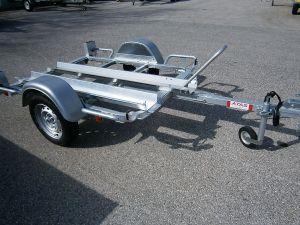 Porte moto 1 voie - PTAC jusqu'à 750 kg - roues R13 - châssis compact Lider_0
