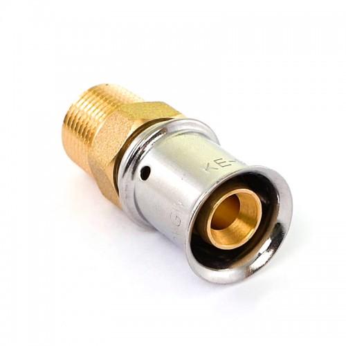 RACCORD À SERTIR 32 MM M26X34 POUR TUBE MULTICOUCHE - G2F20050 MULTITUBO