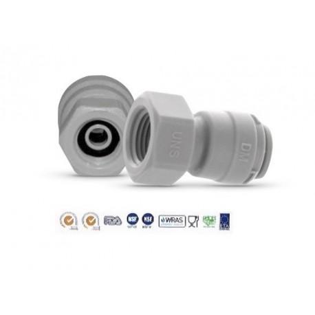 Raccord F 7/16 à visser - Tube 1/4 ou 3/8 - Joint torique inclus_0
