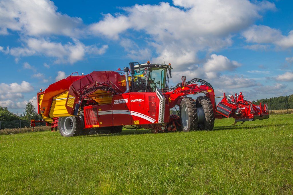 Récolteuse automotrice varitron 270 platinum terra trac - asa-lift - capacité de trémie 7000 kg_0