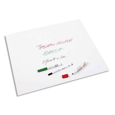 ROULEAU ADHESIF BLANC VELLEDA - 45 X 50 CM - EFFAÇABLE A SEC