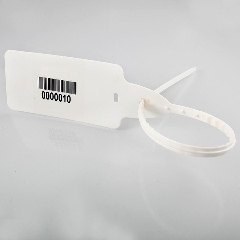 Scellé à grande platine - PP - Longueur 240 mm - Tige 7.4 mm - Rouge_0