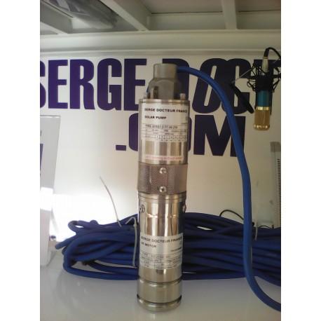 Sdmnt97835886 - Kit pompe solaire 200W 80 mètres complet avec panneau 300W - Serge Docteur_0