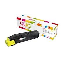 TONER REMANUFACTURÉ OWA - STANDARD - JAUNE - POUR KYOCERA TK-8305Y