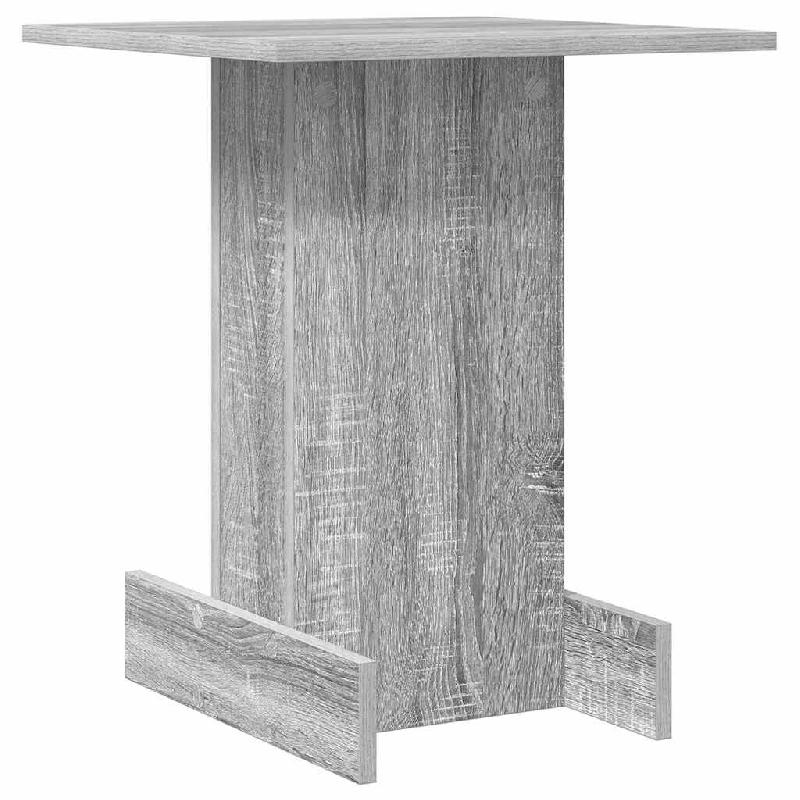 VidaXL Table d'appoint Gris Sonoma 44,5 x 45 x 55 cm Bois d'ingénierie Modèle Apex Loft Plus - 891221_0