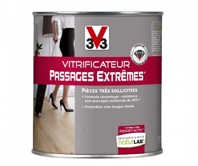 Vitrificateur parquet passages extrêmes® v33, incolore mat, 0.75 l