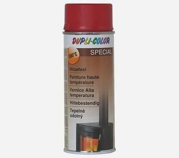 AEROSOL PEINTURE HAUTE TEMPERATURE MAT ROUGE FEU