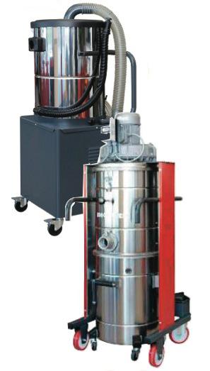 Aspirateurs eau et poussière à turbine TT40 - 3000W - Cuve 77L - Débit 350 m3/h_0