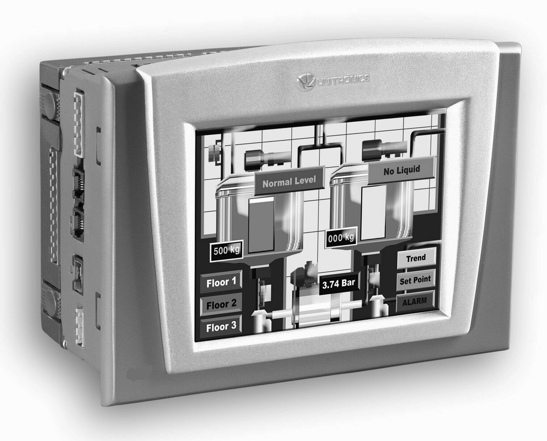 Automate avec afficheur - V530 IHM monochrome avec API - Ecran tactile 5,7