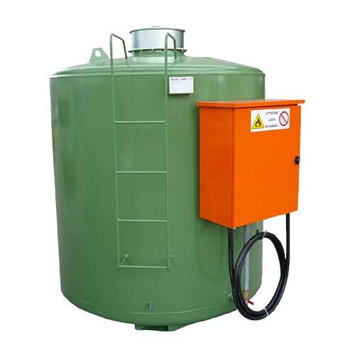 Citerne acier gnr 5000 litres verticale gazole 230v_0