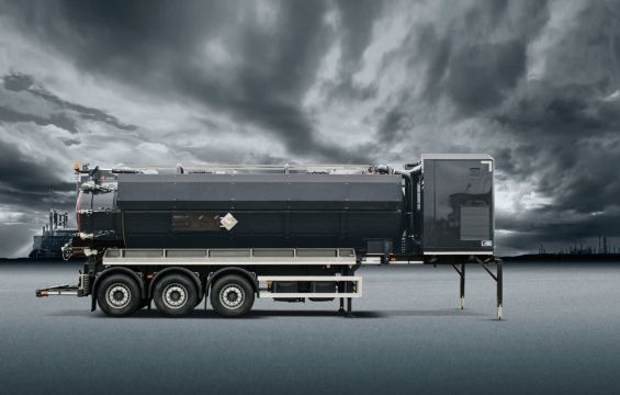 Ecovac trailer  - hydrocureur - koks - contenu 23 m3, sans réservoir d’eau de service._0