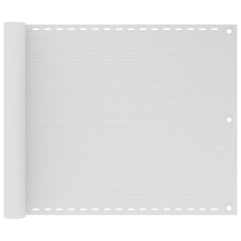 ÉCRAN DE BALCON 75 X 300 CM PEHD BLANC 02_0010049_0