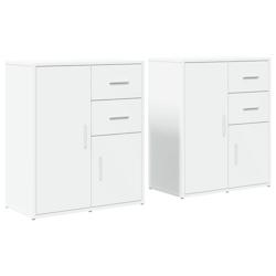 Helloshop26 - Buffet bahut commode armoire meuble de rangement organisateur cuisine salle de séjour salons lot de 2 60 x 31 x 70 cm 02_0036676 - 3000_0