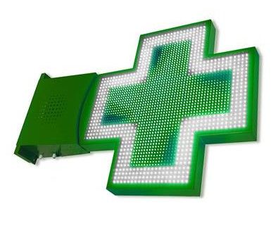 Master led 1500 - enseigne pharmacie - sarl identy sign - dimensions : 1500 x 1500 mm_0