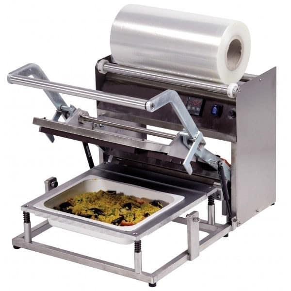 Operculeuse à barquettes en inox AISI 304 modèle OP GN1/2_0
