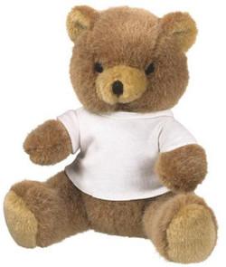 OURS PELUCHE AVEC TEE-SHIRT BLANC_0