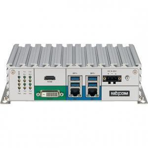 PC Fanless Intel® Atom™ N3700 - Quad Core 1.6GHz - NISE106-N3700 - 3 sorties vidéo et 2 ports Ethernet_0