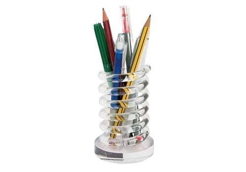 Pot à stylos spirale en méthacrylate - Design original_0