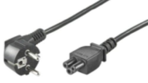 Microconnect PE010805 - Cordon d'alimentation électrique noir 0,5m avec connecteur Schuko et C15 coupler_0