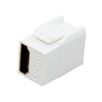 210HD07G2WH - Coupleur HDMI 180° - HCI - Compatible Full HD et 3D - Connecteurs plaqués or_0