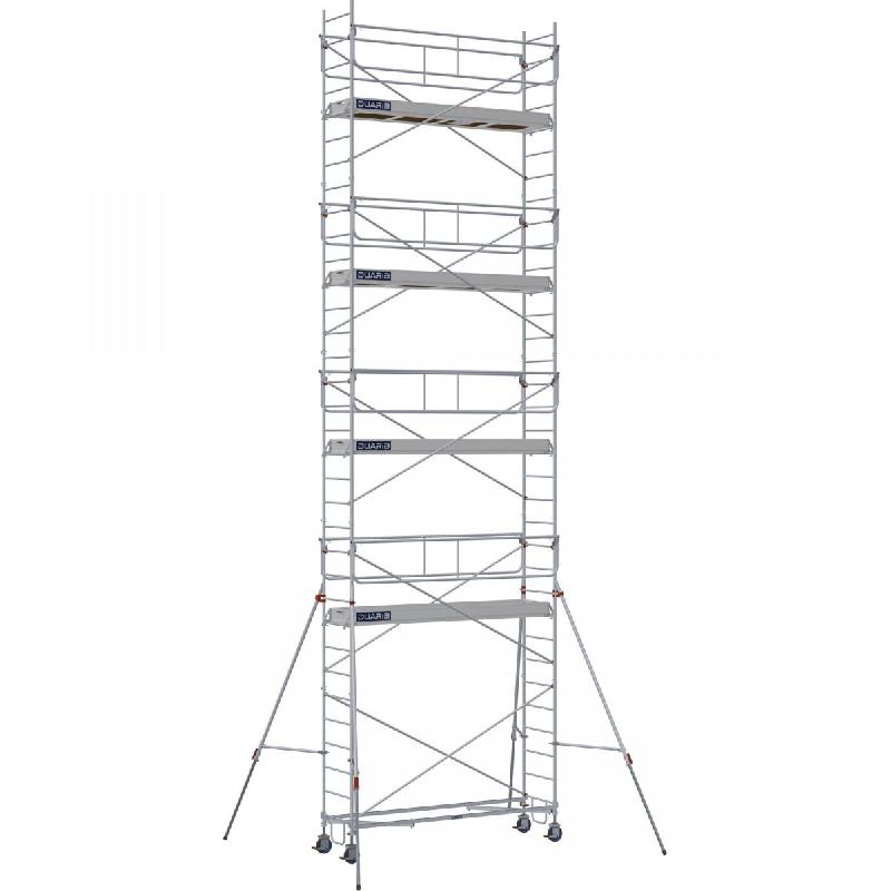 Échafaudage roulant acier ROLLSTAR 295 - Hauteur de travail : 11,20 m - DUARIB - 8330092_0