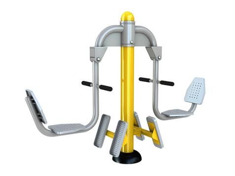 Appareil de fitness extérieur - Leg Press Double - Herkules Fitness - Renforcement musculaire en plein air_0