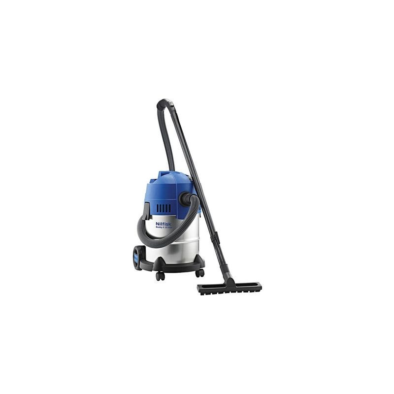 ASPIRATEUR EAU ET POUSSIÈRE BUDDY II 18 INOX DE NILFISK aspirateur cuve inox 22l 1130w 18451551 nilfisk