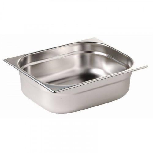 BAC GASTRONORM GN 2/3 HAUTEUR 150 MM EN INOX 18/0 VOGUE