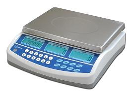 Balance compteuse BC Baxtran - multi-portées de 3kg à 30kg - écran LCD rétroéclairé - plateau inox_0