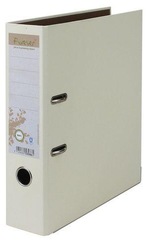 CLASSEUR À LEVIER CARTONNÉ EXACOMPTA FOREVER A4 MAXI - DOS 8 CM BICOLORE IVOIRE