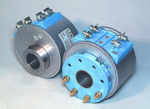 Collecteur tournant électrique à axe creux SR085 - diamètre intérieur 25 mm - 2 à 16 pistes - 25 A - 50V AC/DC_0
