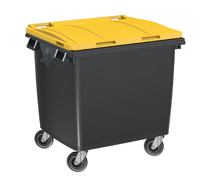 Containers Citybac® 1000 litres latéral fabriqués en France - CTNHDGRAJNZ-SL16_0