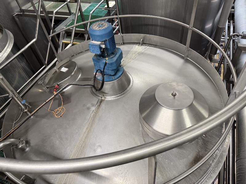 Cuve de stockage crème ETA - 15000 L - Inox 304L - Agitateur pendulaire_0