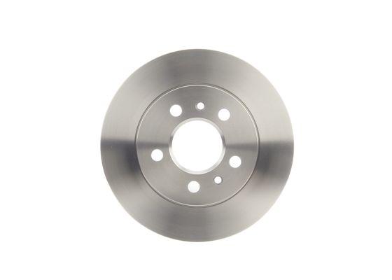 Disque de frein Bosch 0986478757 - boîte de 2 - arrière - plein - 5 trous - épaisseur 10,5mm_0