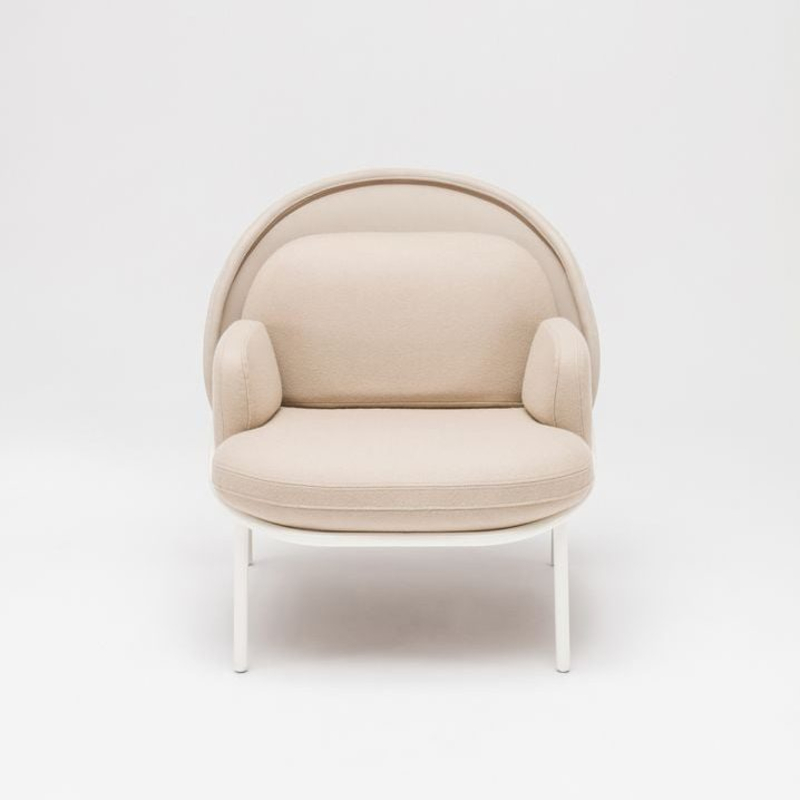 Fauteuil lounge dossier résille bas MESH_0
