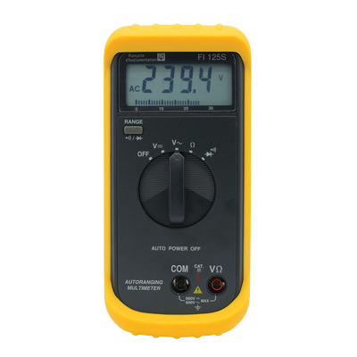 FI125S | Multimètre numérique portable RMS, 3 200 points_0