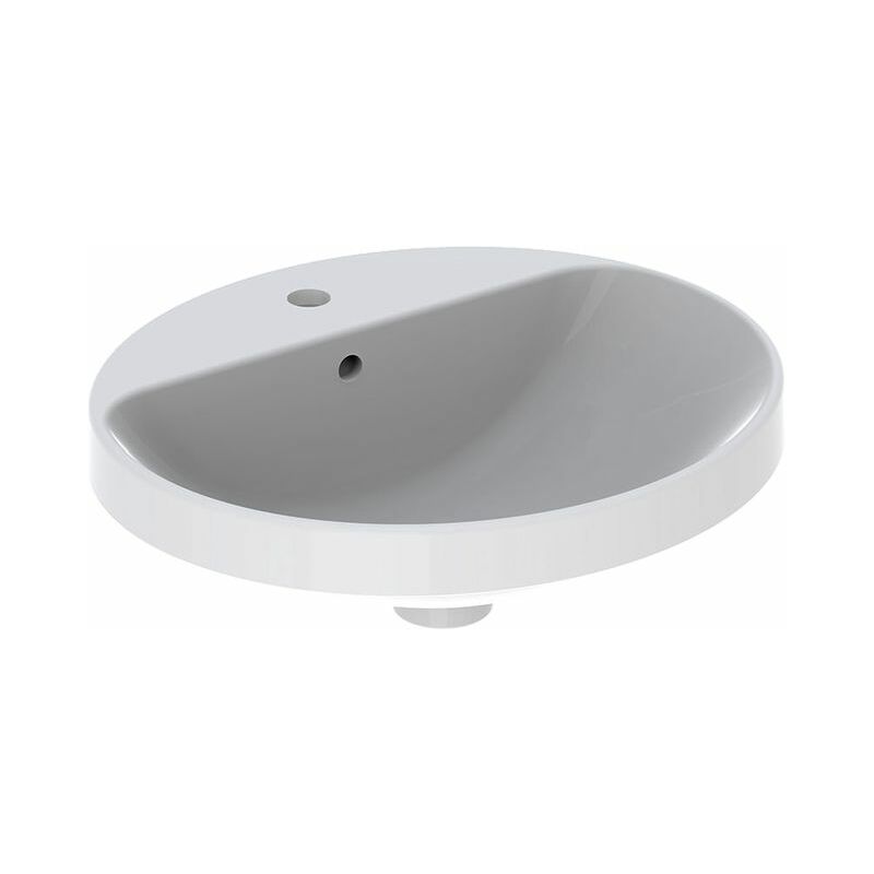pedkit Lavabo Encastr/é Lavabo Encastrable Salle de Bain 750x460x130 mm SMC Blanc