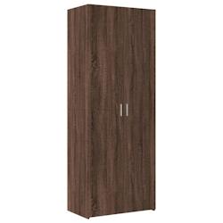Helloshop26 - Buffet bahut commode armoire meuble de rangement organisateur cuisine salle de séjour salon haut 70 x 42,5 x 185 cm 02_0033927 - 300021_0