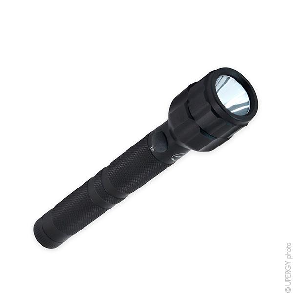Lampe torche aluminium NX Tracker Pro - LED CREE 160 lumens - IP54 - 2 piles AA incluses_0