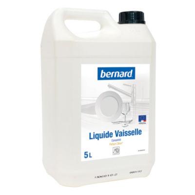 Liquide vaisselle dégraissant pH neutre Bernard citron 5 L_0
