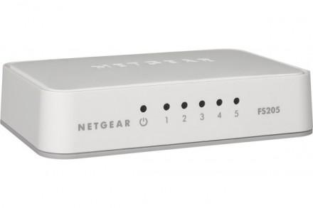 NETGEAR FS205 - Switch 5 ports 10/100 Mbps - Format bureau silencieux et éco-mode_0