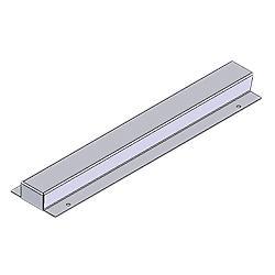 OPTION PROFIL POUR MODULES - GAMME BIENVENUE - ALUMINIUM