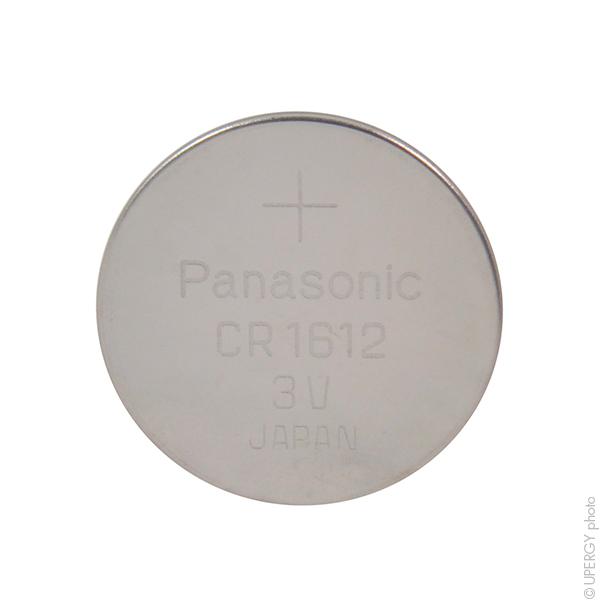 PILE BOUTON LITHIUM BLISTER CR1612 PANASONIC 3V 40MAH_0