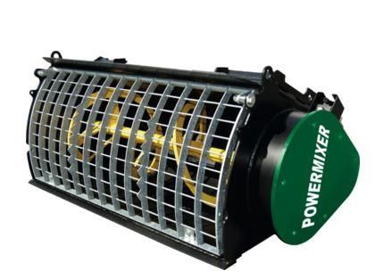 Godet malaxeur à béton Powermixer - Kronenberger - 150 à 2.000 litres_0