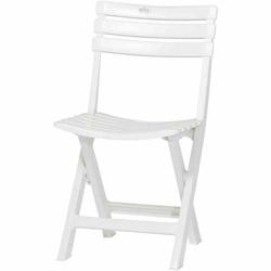 PROGARDEN Chaise pliante Birki blanche - blanc 313420_0